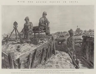 Avec les forces alliées en Chine